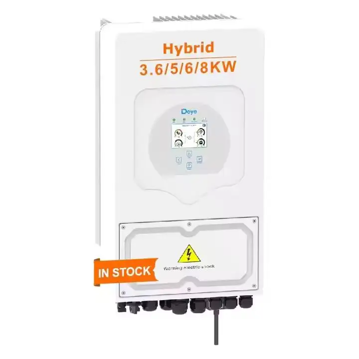Ukraine Best Seller 220V Single Phase Hybrid Solar Inverters SUN-6K-SG03LP1-EU 5KW to 16KW Wifi Dual AC Output 60Hz Frequency