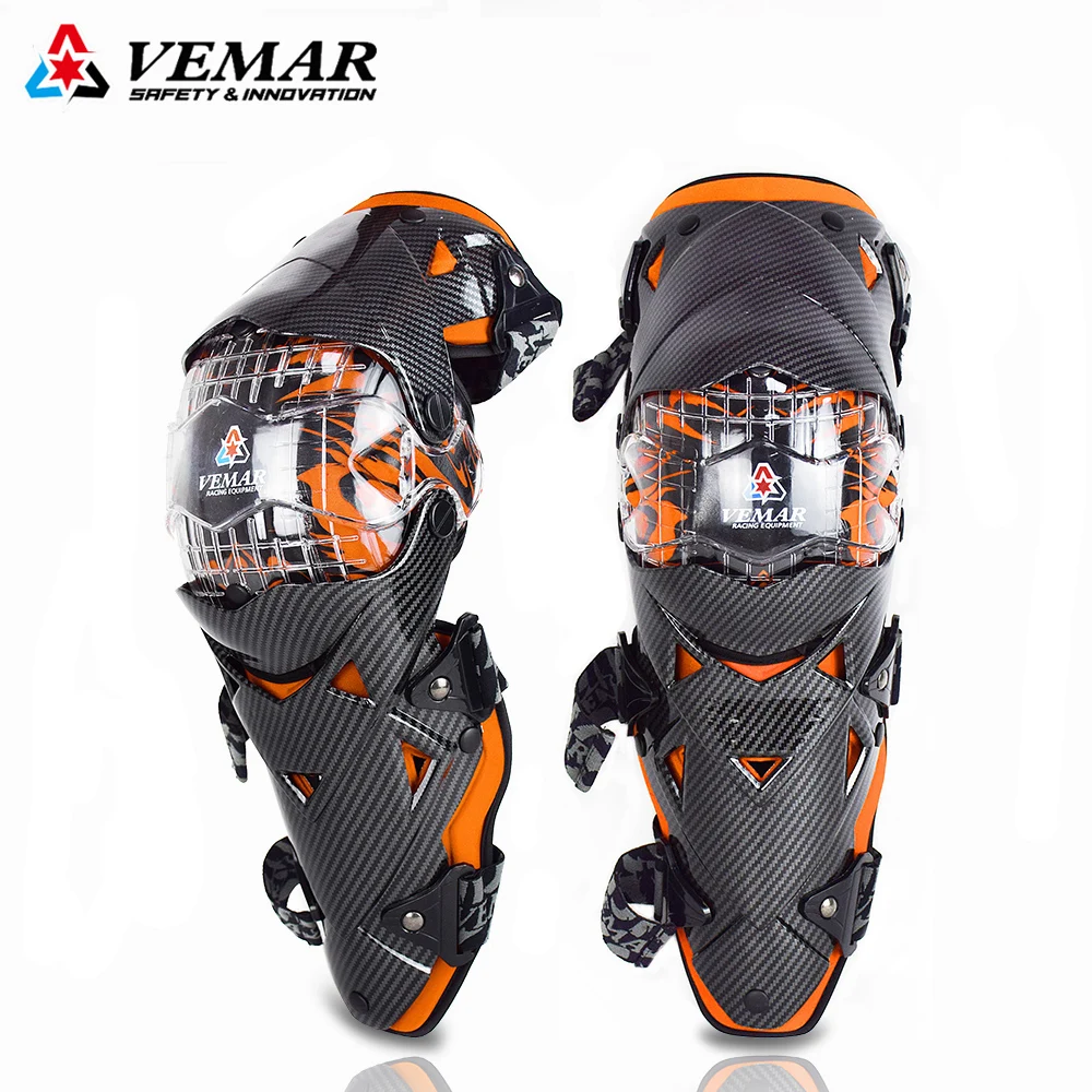 Motorcycle Knee Protection Anti-collision Motocross Knee Protector Guard MTB  Protective Gear Kneepad Moto Knee Brace Support
