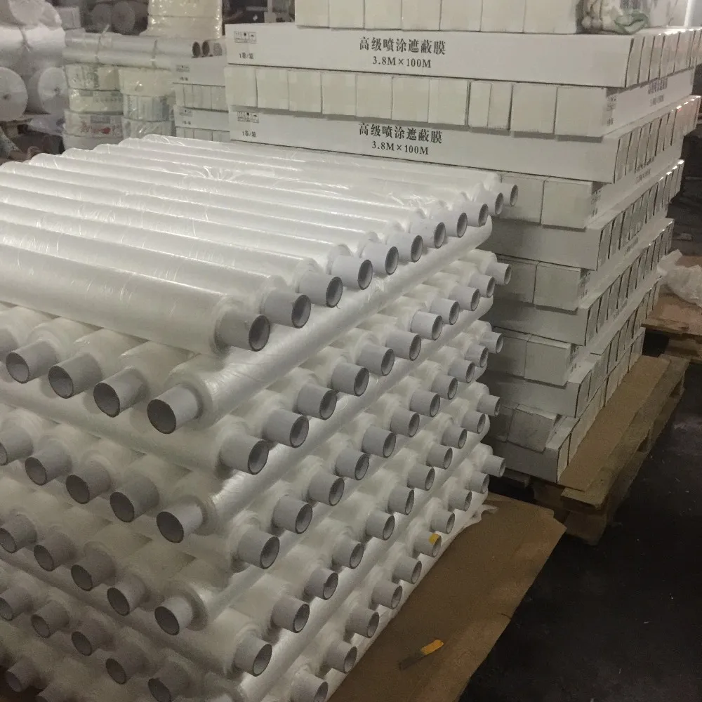 Plastic Sheeting 10 Micron Transparent Masking Film
