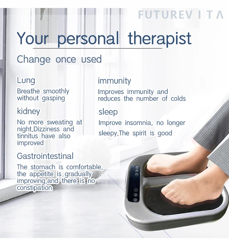 ITera-Bio Graphene Far Infrared Bio Sinusoidal Foot Therapy - Terbaru Tera Hertz Device for Advanced Bio-Energetic Activation