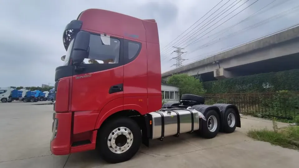 6x4 CAMC X9 China brand  trailer truck For Carrying goods and materials Low price High quality