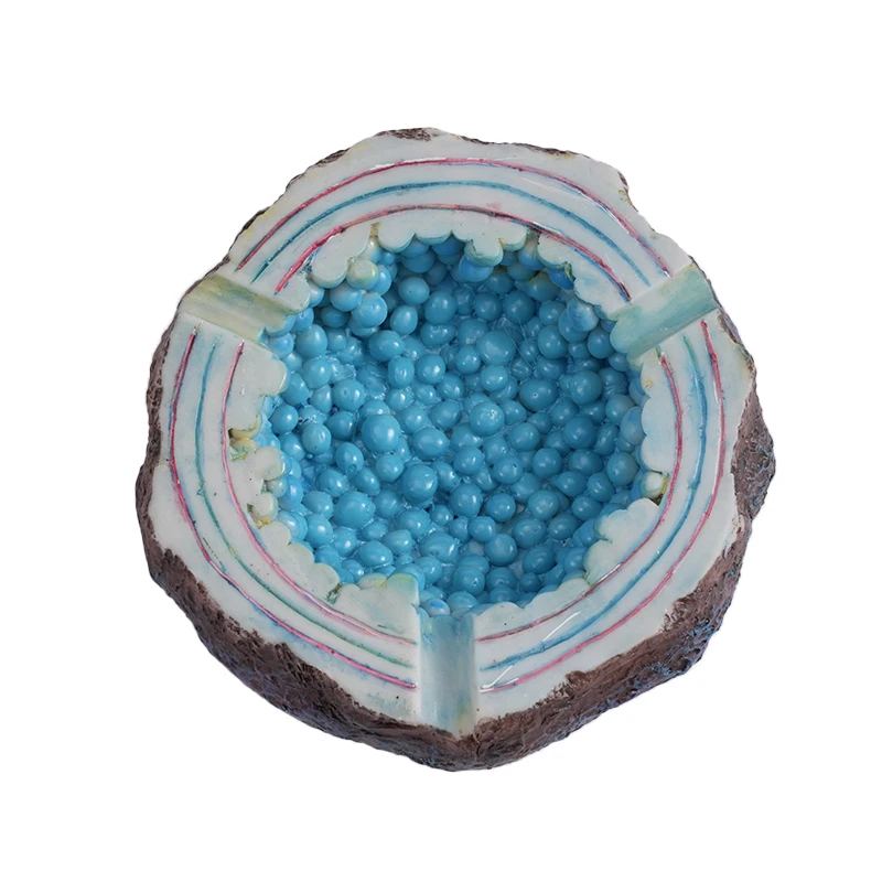 wholesale cigar smoking shop small resin ashtray