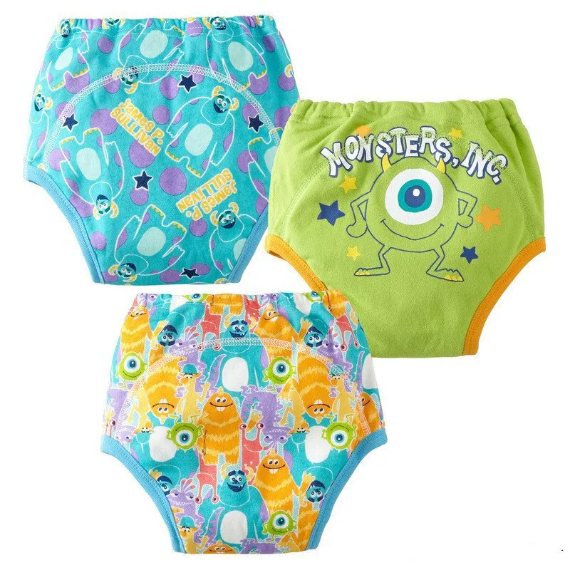 
children Cotton Training Pants Panties / Cute Baby Diapers Reusable Nappies / Cloth Diaper Washable Infants 