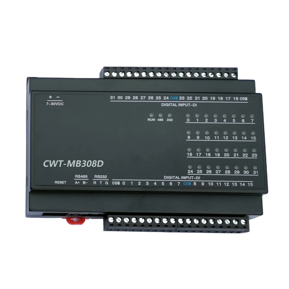 CWT-MB308D 32DI 32-канальный цифровой вход RS485 с протоколом Modbus Rtu ptz-камеры приобретения модуль ввода-вывода 2500V