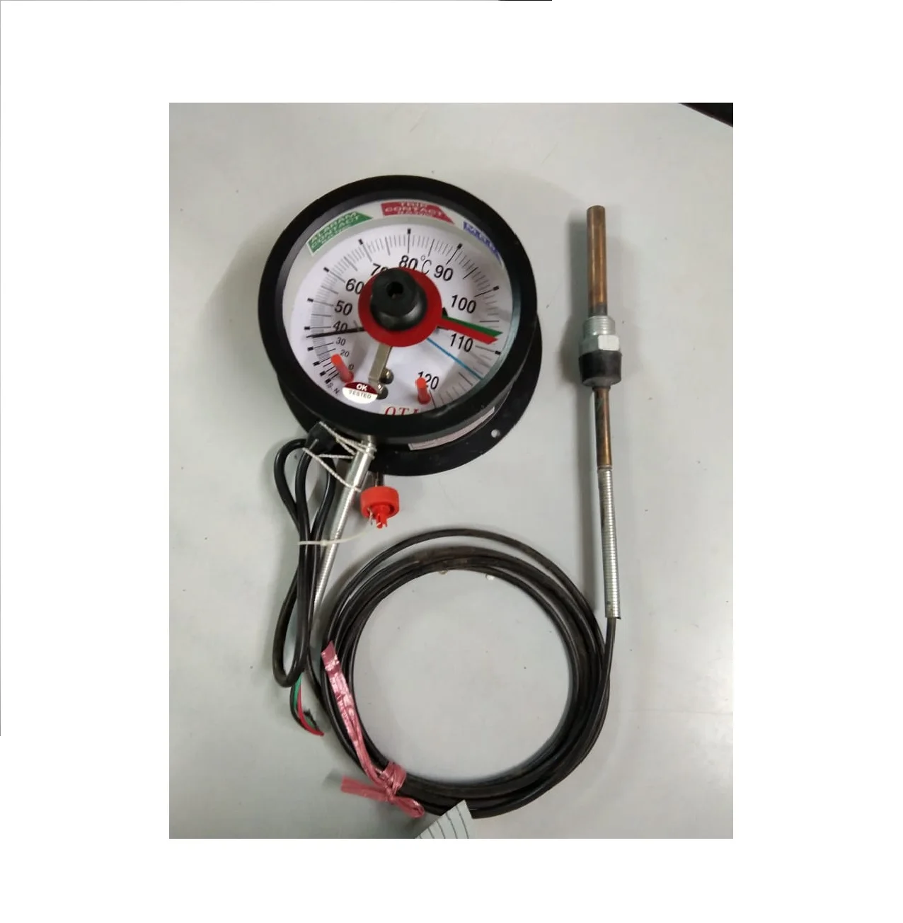 Indian Manufacturer Capillary Type Thermometer Gauge Thermometers to Measure the Process Temperature for Sale