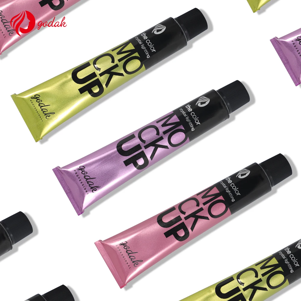 Godak Private Label No Ammonia Salon Hair Coloring Products Permanent  Hair Color Organic Long Lasting Professional Hair Color