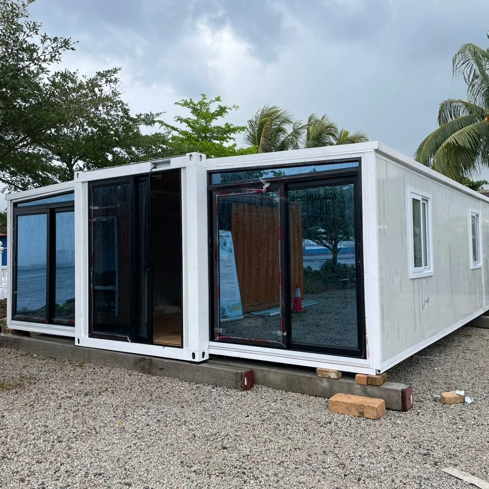 Складной контейнерный дом сборный контейнер 3 спальни контейнерные дома 20 футов сборный расширяемый дом