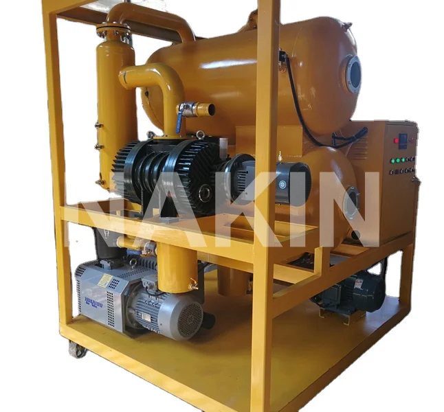 Oil Purification Dehydration Used Transformer Oil Recycling Plant Transformer Oil Purifier