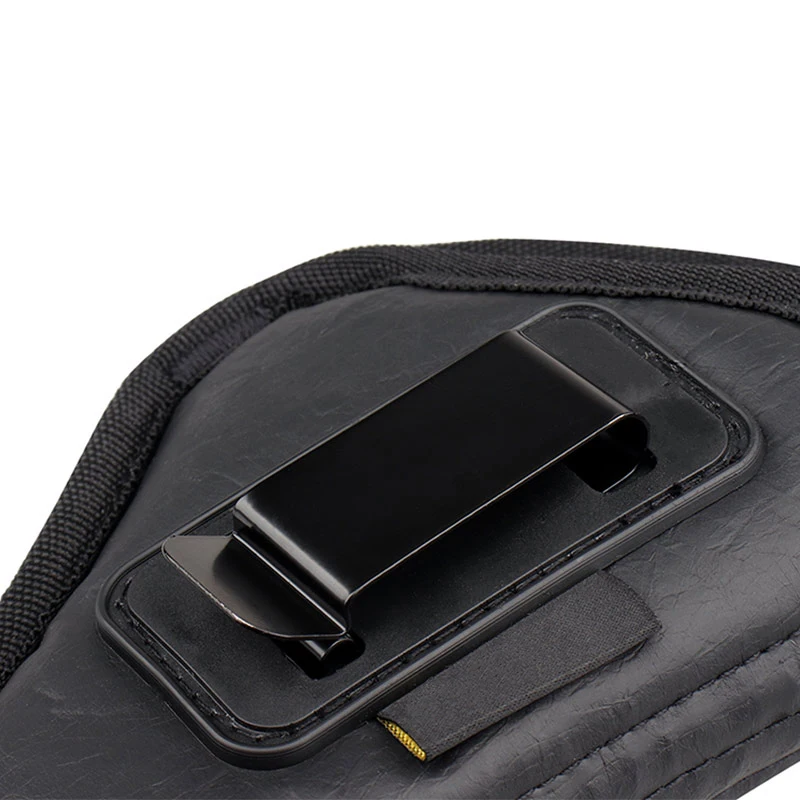 Custom Logo PU Leather Tactical Concealed Carry Holster Gun Holster