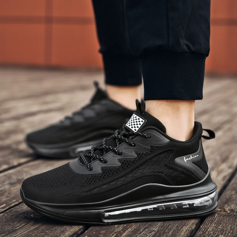 Breathable Guaranteed Quality Unique Light Outdoor Fashion Sneakers Weight Men Sport Air Cushion Running Casual Shoes