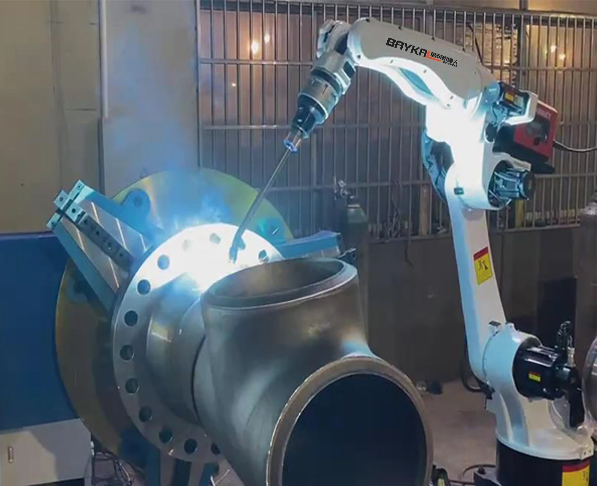 6 Axis Robots Machine Undercarriage Robotic For Frame Welding Robot