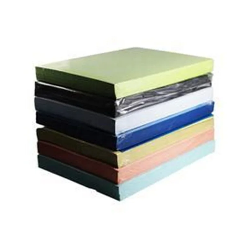 Colored Binding Paper Embossed Card Paper