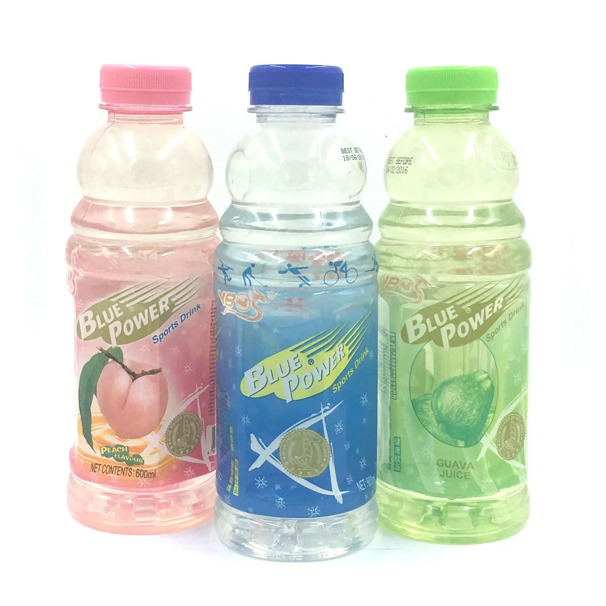 
Blue Power Sports Drink Peach Flavor 