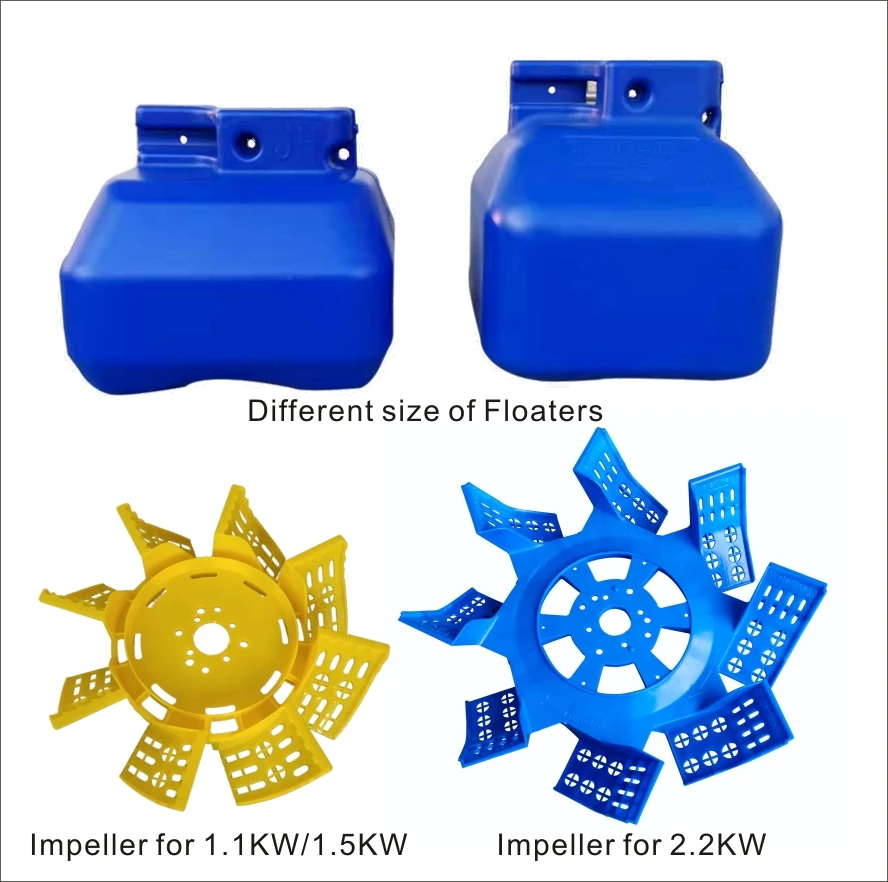 Solar DC brushless permanent magnet frequency conversion inverter 220V 380V impeller aerator
