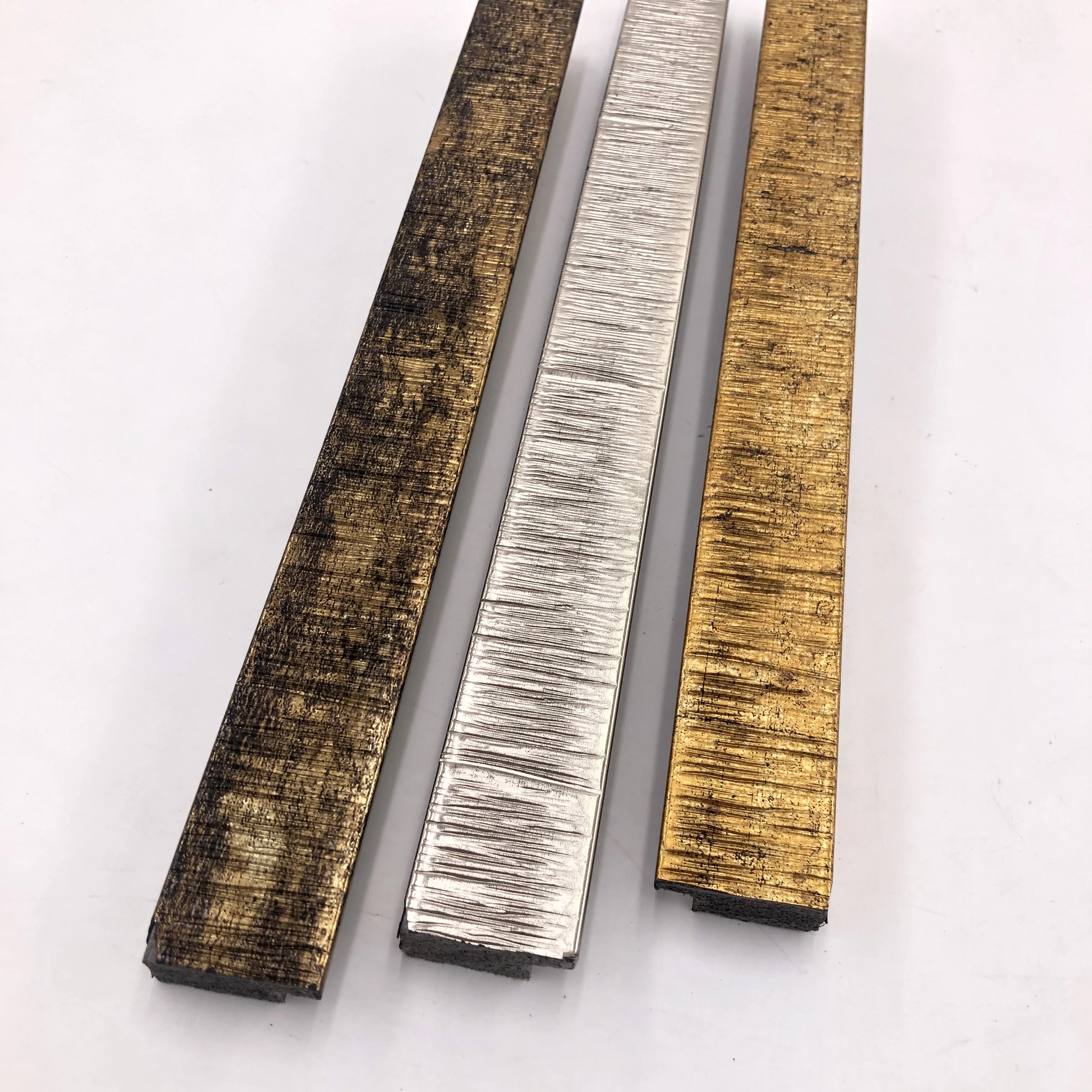 synthetic wood PS mouldings for photo frames plastic foam photo frame profile