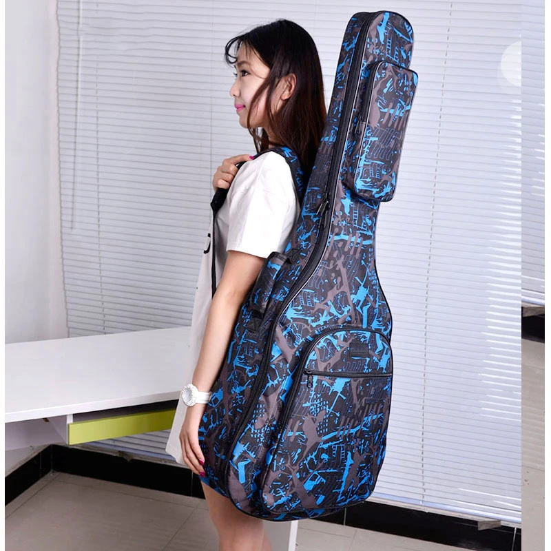 GB1 Wholesale 39inch Acoustic Guitar Bag 41Inch Sponge Guitar Case Guitar Box