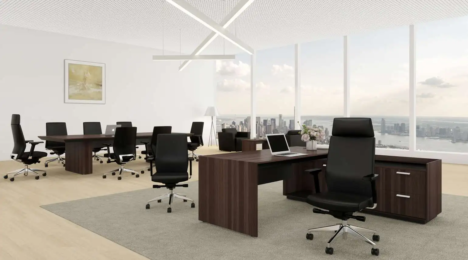 Green Chill Shangbai Administrative Office Desk