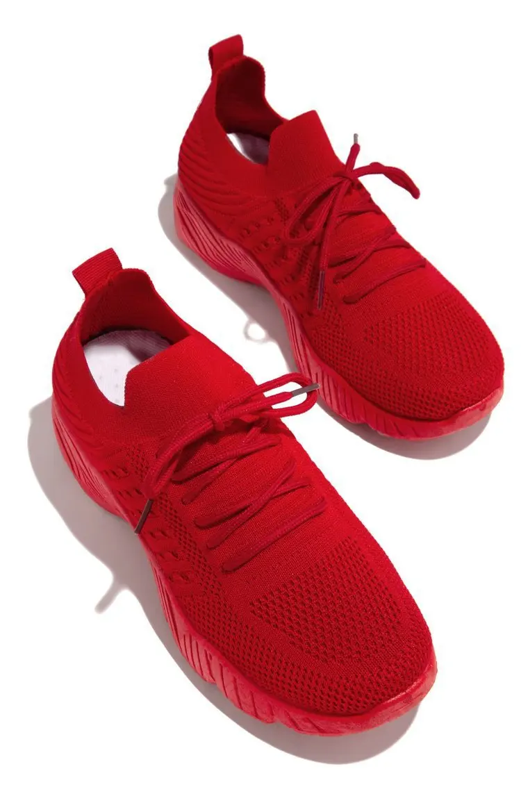 Новинка; Дышащая повседневная обувь для тенниса на шнуровке; Женская пеших прогулок; Повседневные кроссовки; Обувь