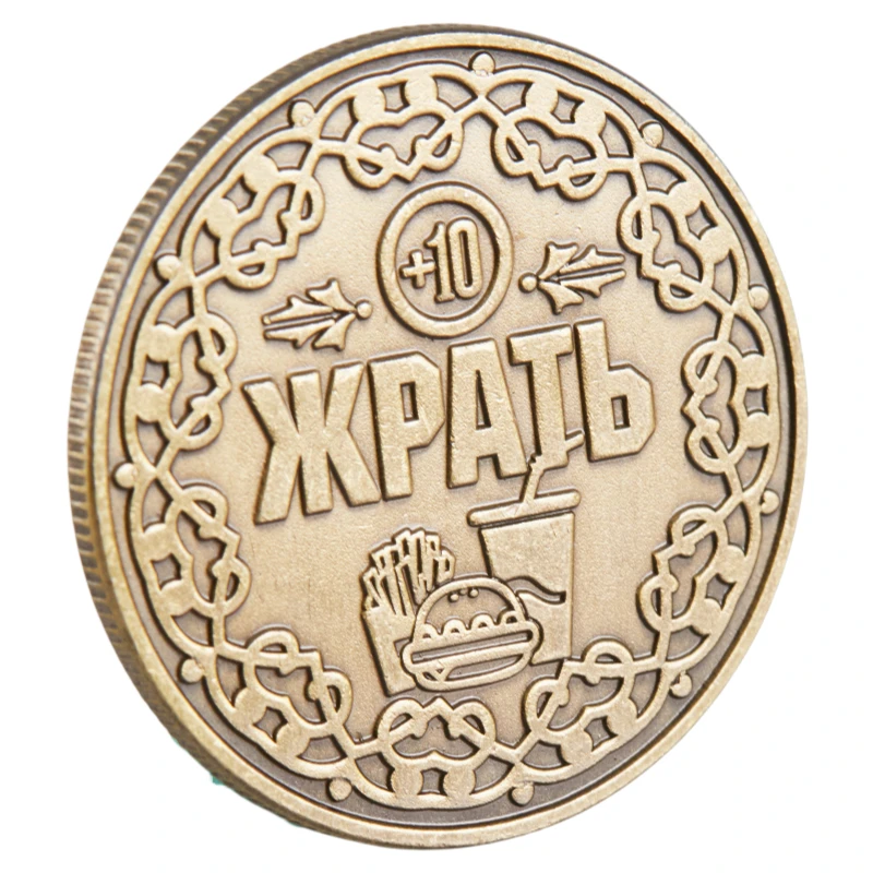 Изготовленные на заказ металлические изделия старые монеты жетоны коллекционные изготовленные