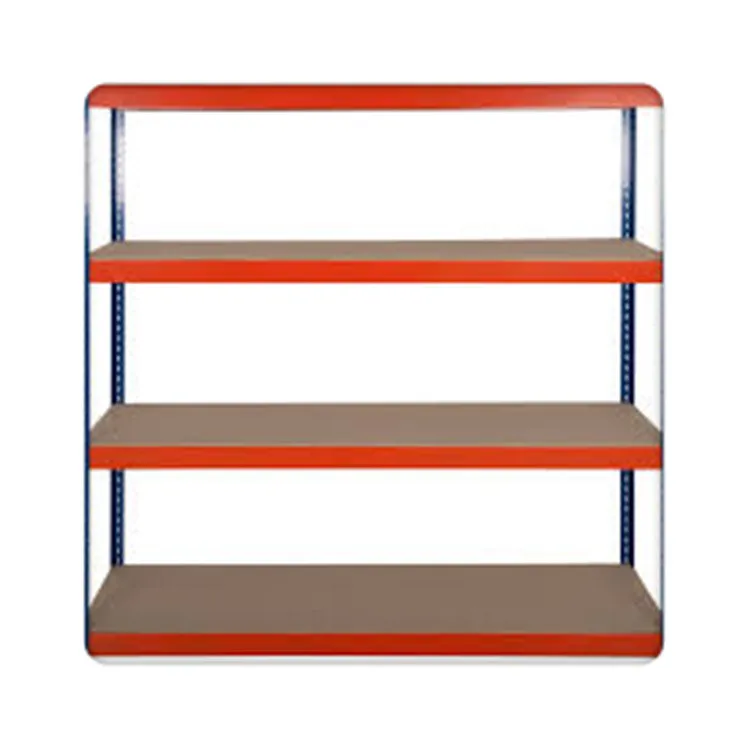 Металлическая легкая полка Victory с порошковым покрытием для склада