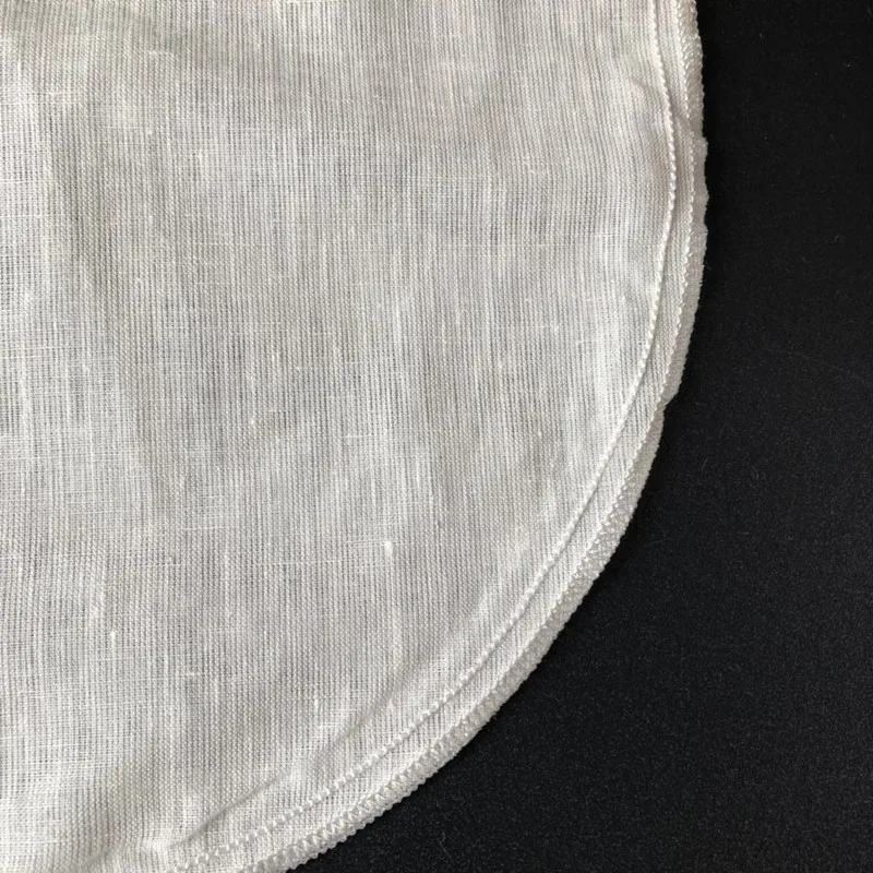 Unbleached Organic Cotton Residue-free Soy Milk Filter Bag Super Dense Fruit And Vegetable Juice Wine Bag Wine Pomace Filters