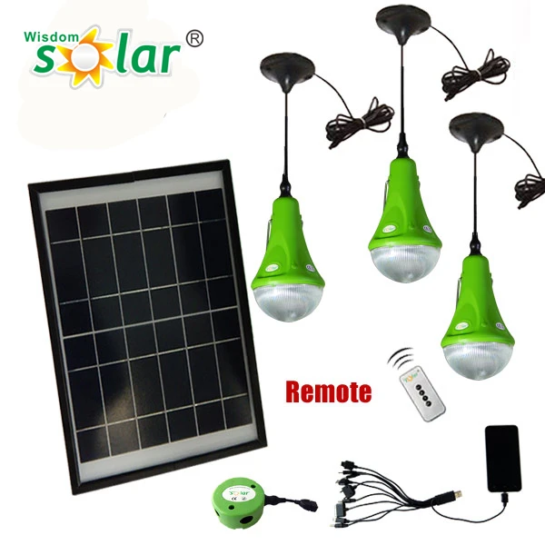 Zhongshan factory hot selling Solar power rechargeable led solar emergency solar led bulb