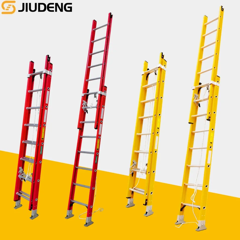 EN131 frp Эскалера удлинитель Стекловолоконная усиленная пластиковая лестница от производителя