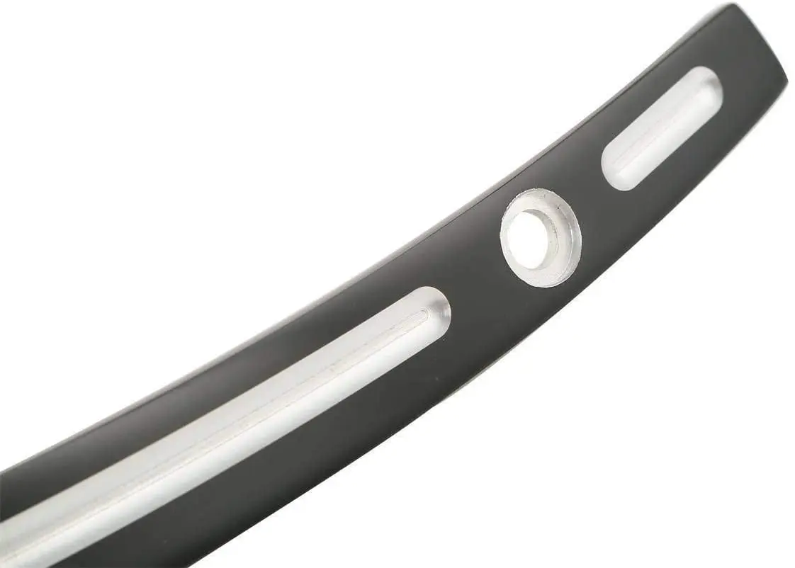 RACEPRO CNC Motorcycle Windshield Windscreen Trim For Harley Street Electra Glide 1996-2013