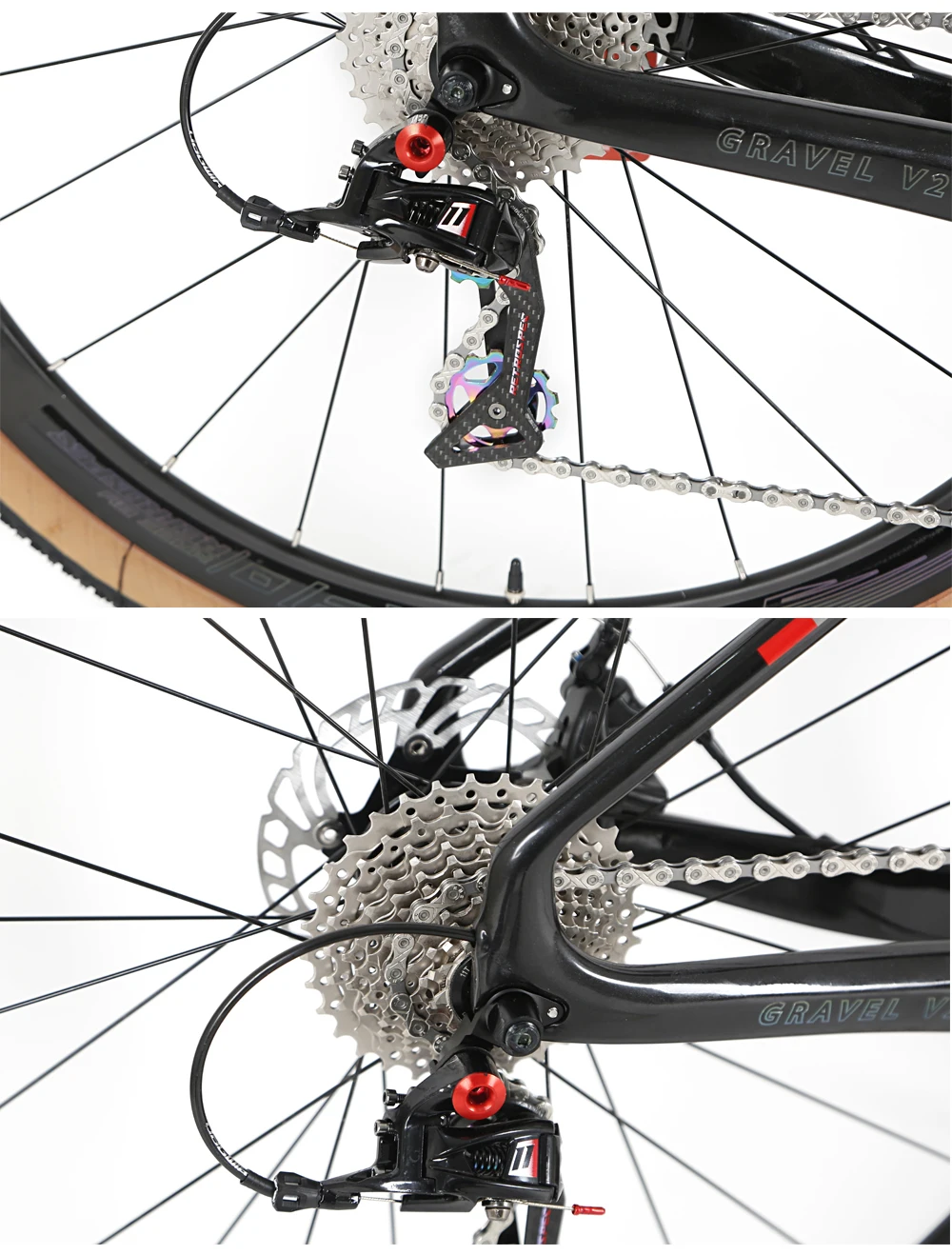 TWITTER Gravel V2 24 Speed Carbon Fiber Road bicycle Gravel Bike 700C roadbike