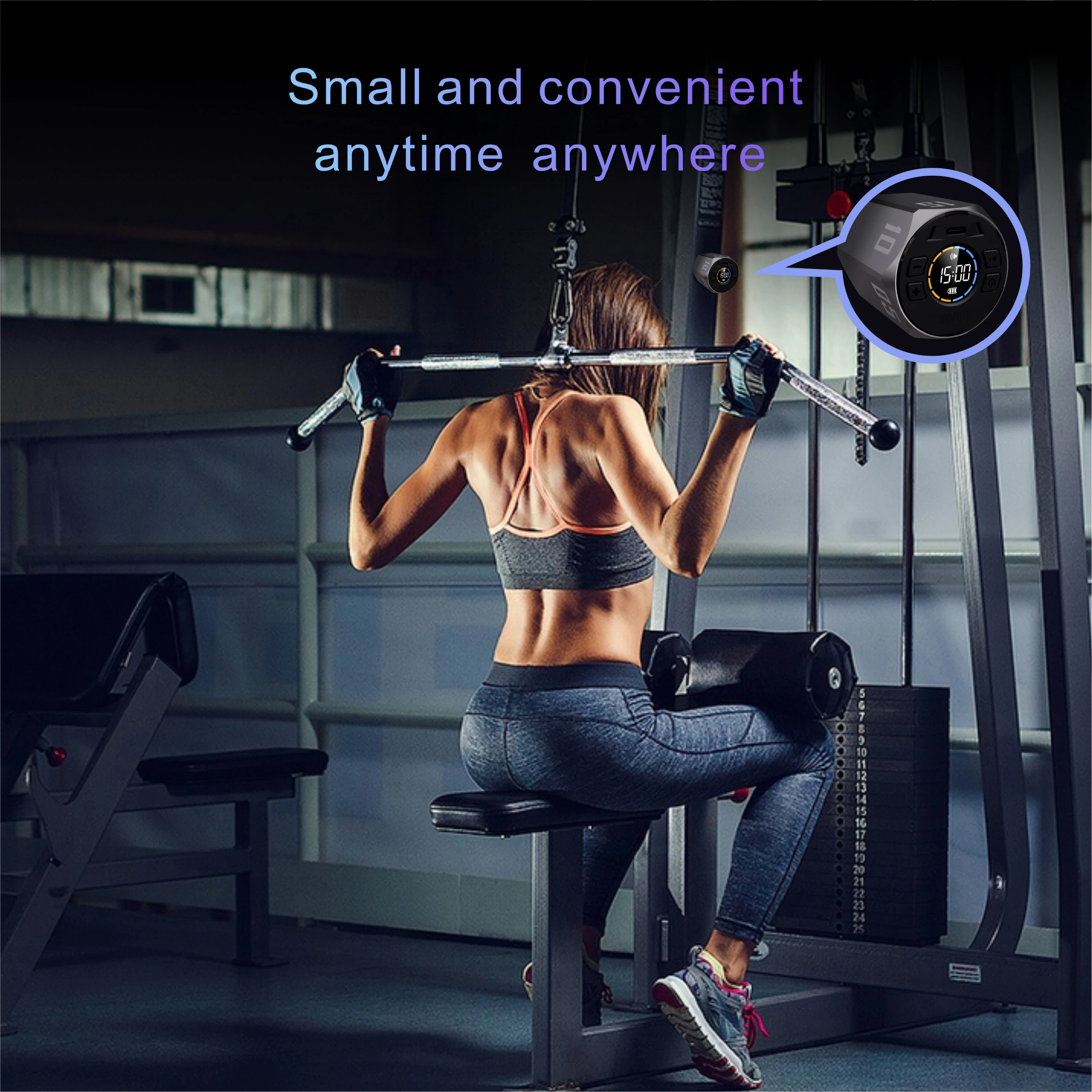 Самые модные мини часы обратный отсчет секундомер портативный интервал таймер для дома тренажерного зала