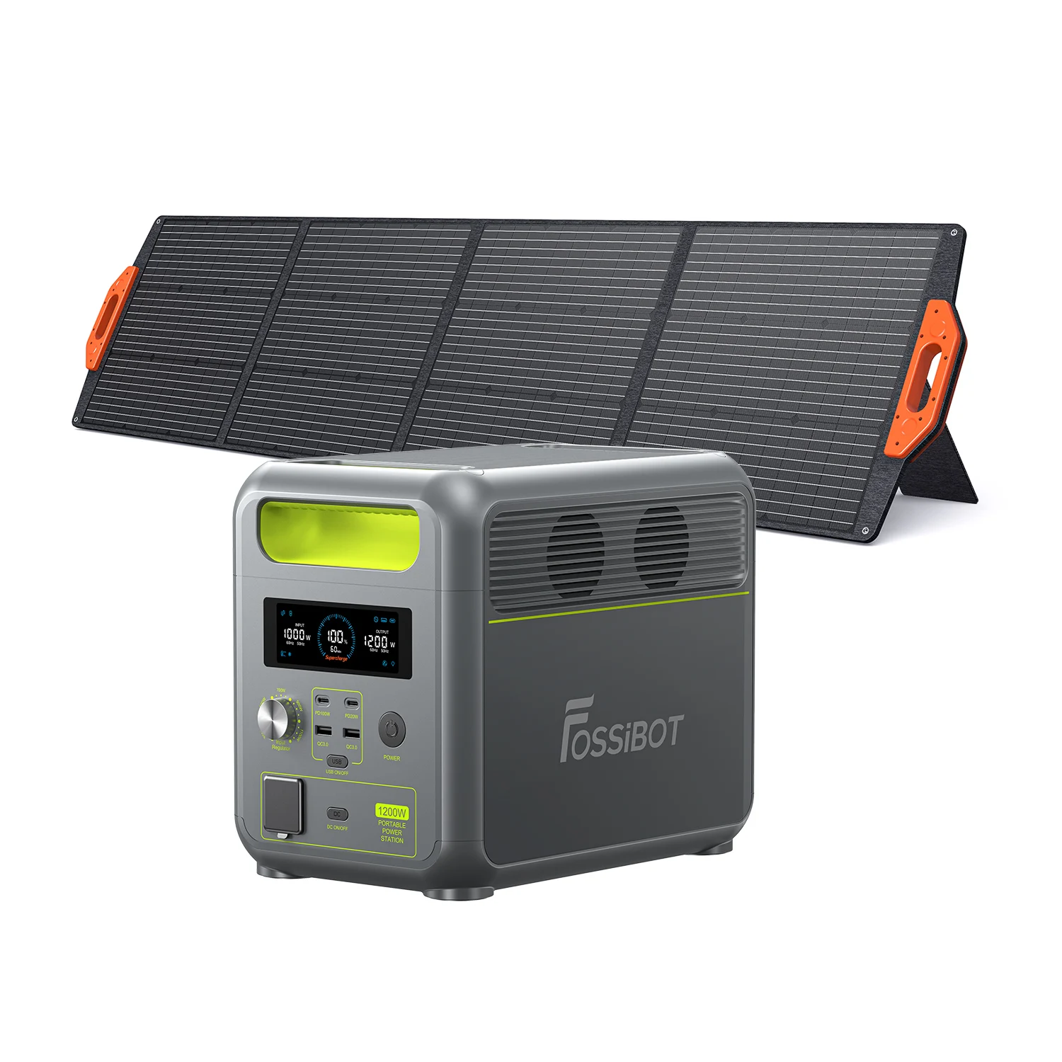 FOSSiBOT F1200 Portable Power Station   1200 w power banks power station outdoor