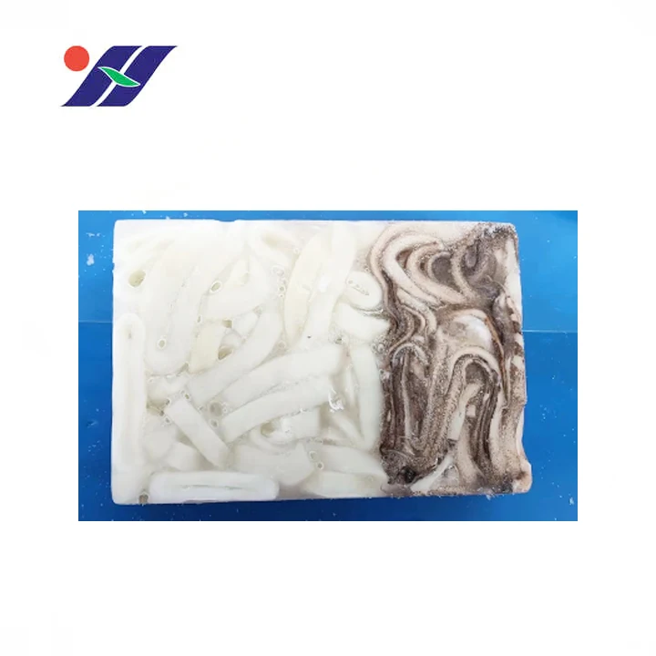 Frozen squid T+T TO R+T RO FOR  ILLEXAGENTINUS TORADORES PACIFICUS tube only ring only
