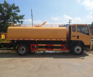 Customized color logo HOWO 4x2 RHD 10 tons 10000L sprinkling water bowser tanker