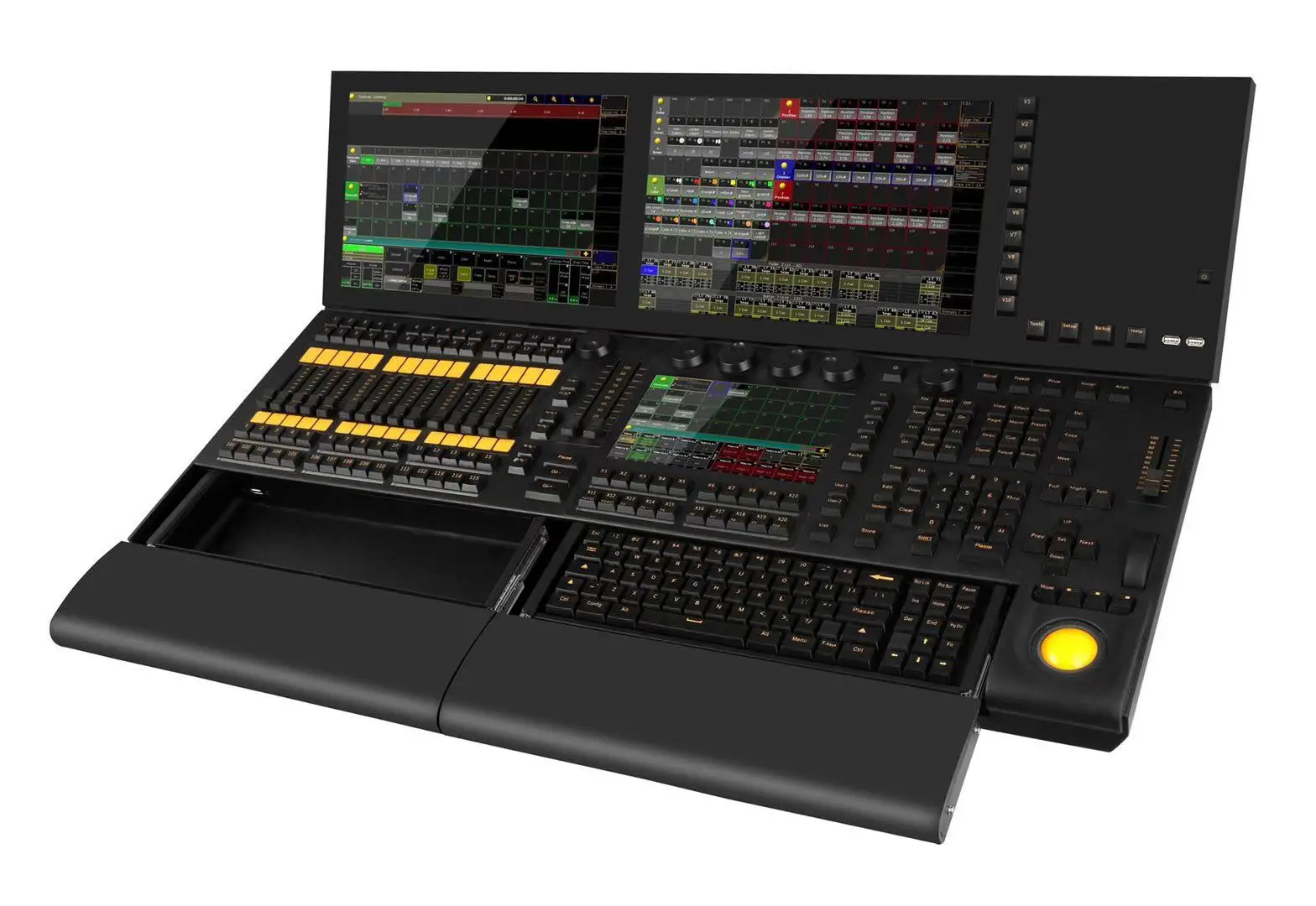 Professional Stage light controller Grand Ma2 dmx 512 dj lighting console