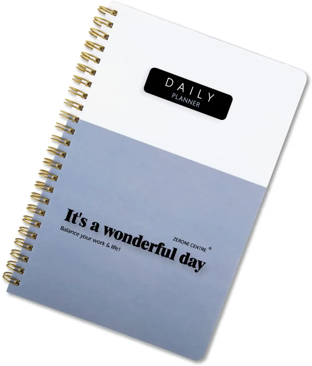 Блокнот на заказ водонепроницаемое покрытие балансирует свою работу и жизнь спиральный журнал органайзер для заметок ежедневный Органайзер без даты