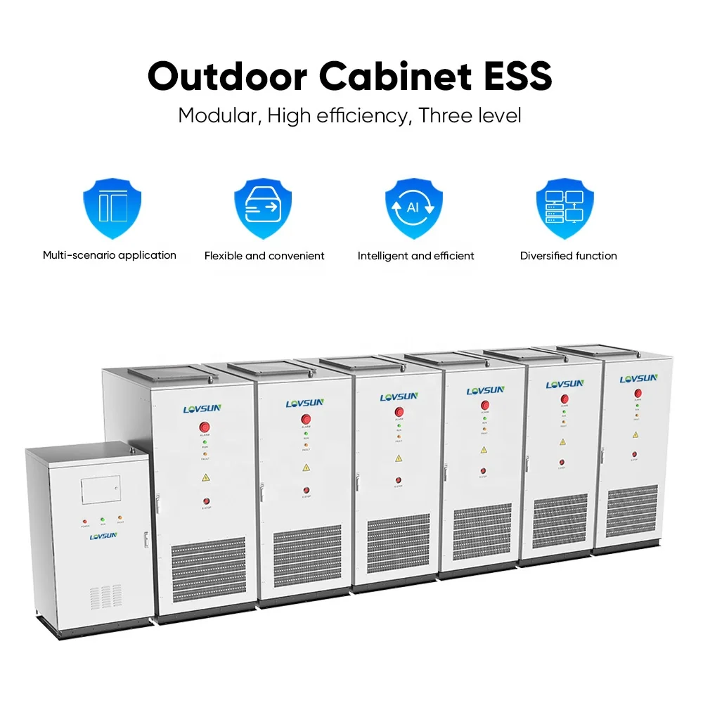 Grade a Rack Enclosure Lithium Battery Outdoor Cabinet Hybrid Inverter 110kW PCS 233kWh Rack Mount Battery Energy Storage System