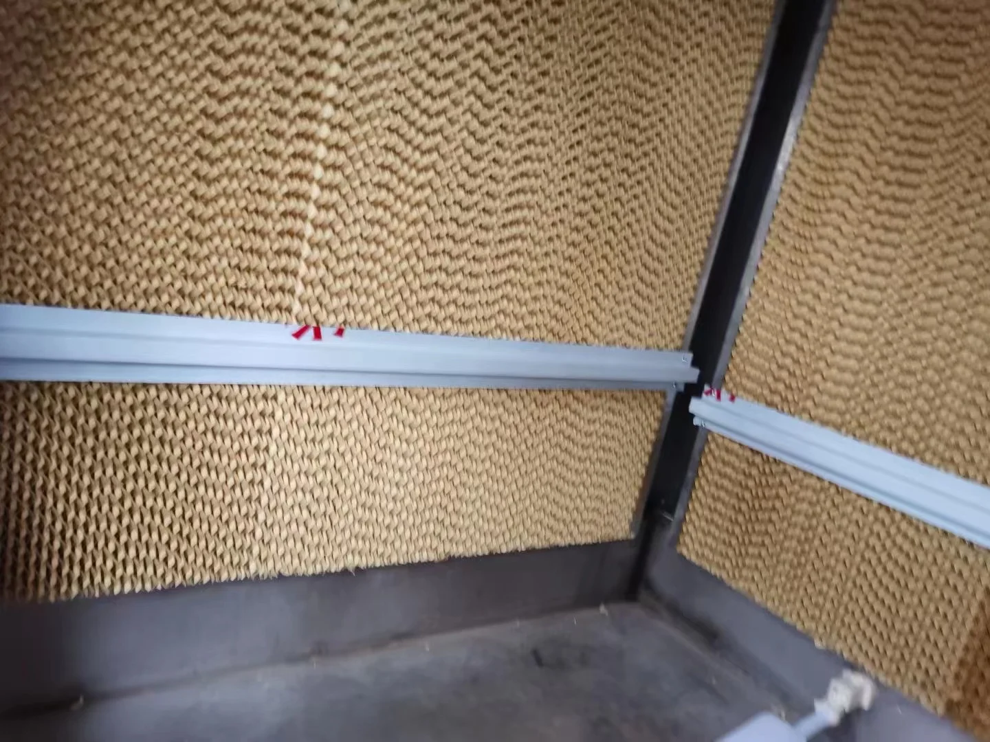 Evaporative cooling pad honey comb cooling pad for Poultry House cooling system