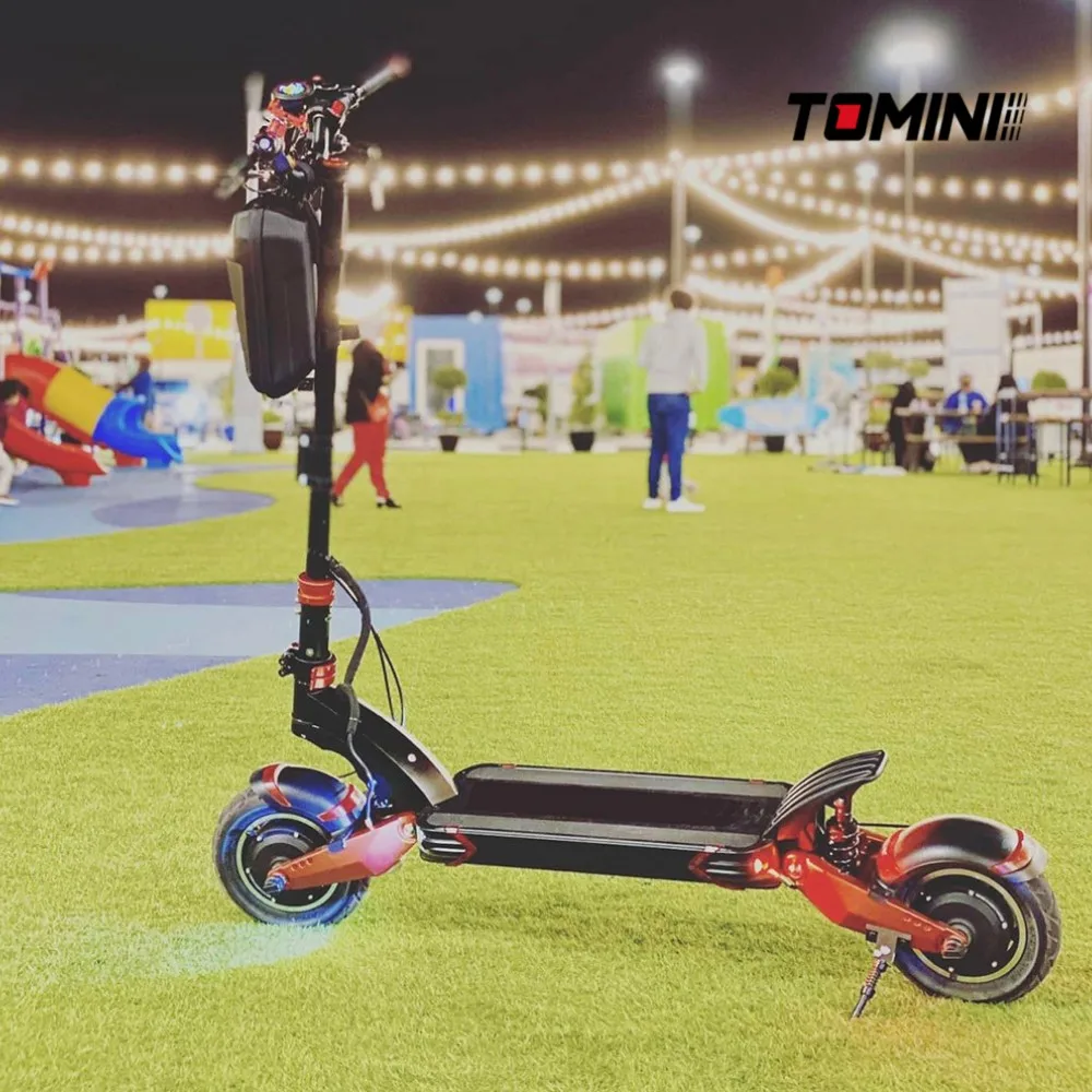 Tomini long range waterproof e-scooter eu fast 60 volt electric scooter with seat for adults adultes