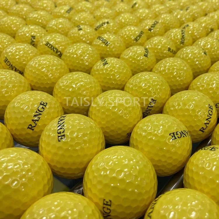 
yellow driving range golf ball bulk practice golf balls 