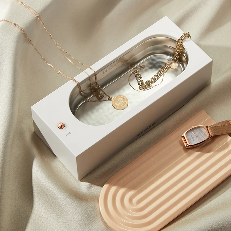 Newest Design Household Ultrasonic Cleaner Jewelry Record Ultrasonic Cleaner