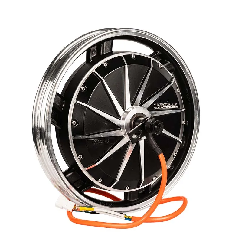 14inch 2000W YMMOTOR Narrow Rim Brushless Gearless Wheel Hub Motor