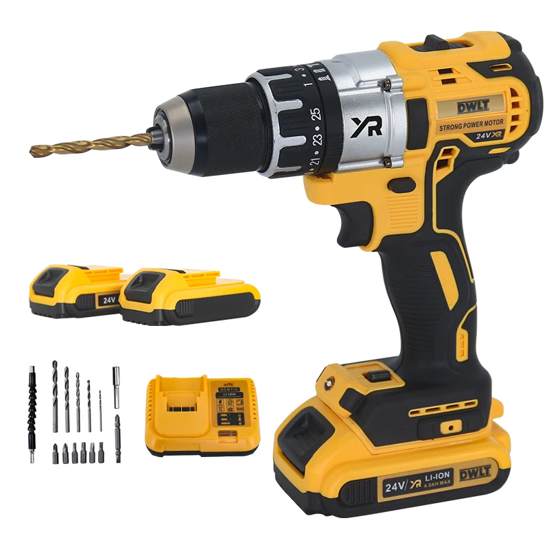 Bison 21v cordless rechargeable drill handheld rechargeable drill