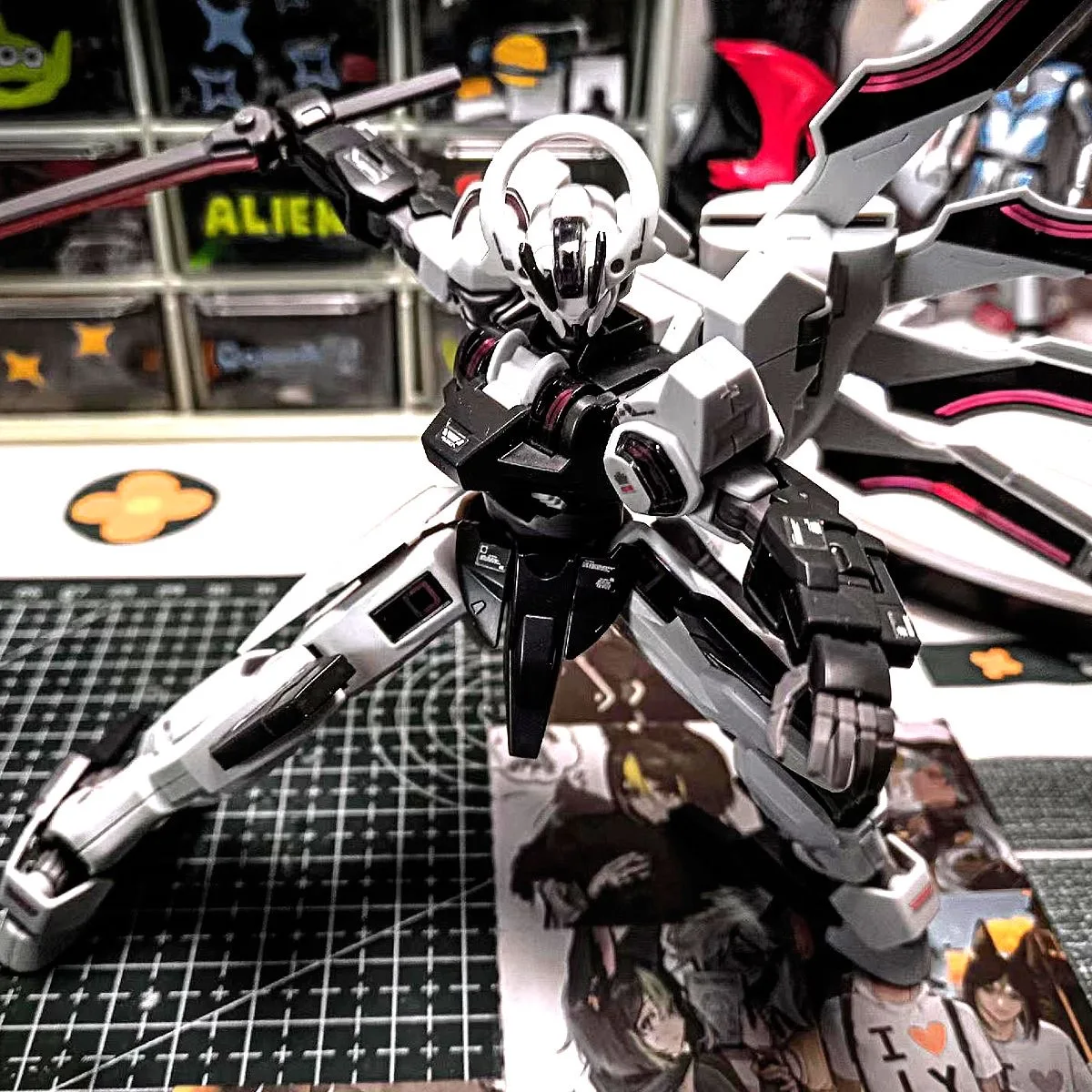 model kit japanese anime game toy action figure HG 1/144 War Cavalry Witch of Mercury plastic model hobby JAPAN New