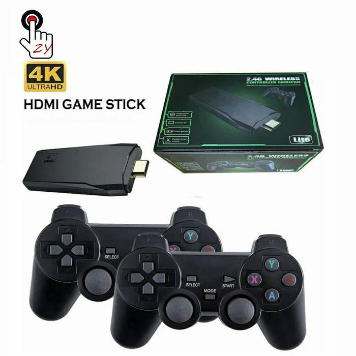 Игровые консоли с беспроводным контроллером 64 ГБ 32 HD 4K 2