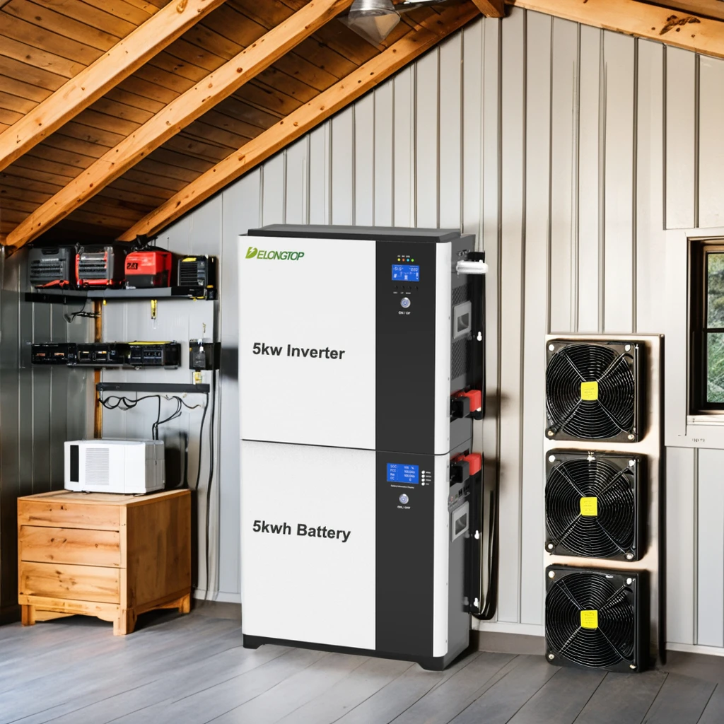 All In One 5Kw 10Kw 15Kw Lithium Ion Solar Energy Battery Storage Power Storage Wall for Home with Inverter BMS