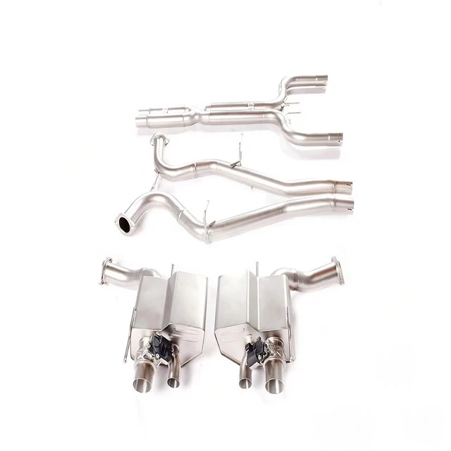 Stainless Steel Exhaust System Catback For Maserati Quattroporte 4.7