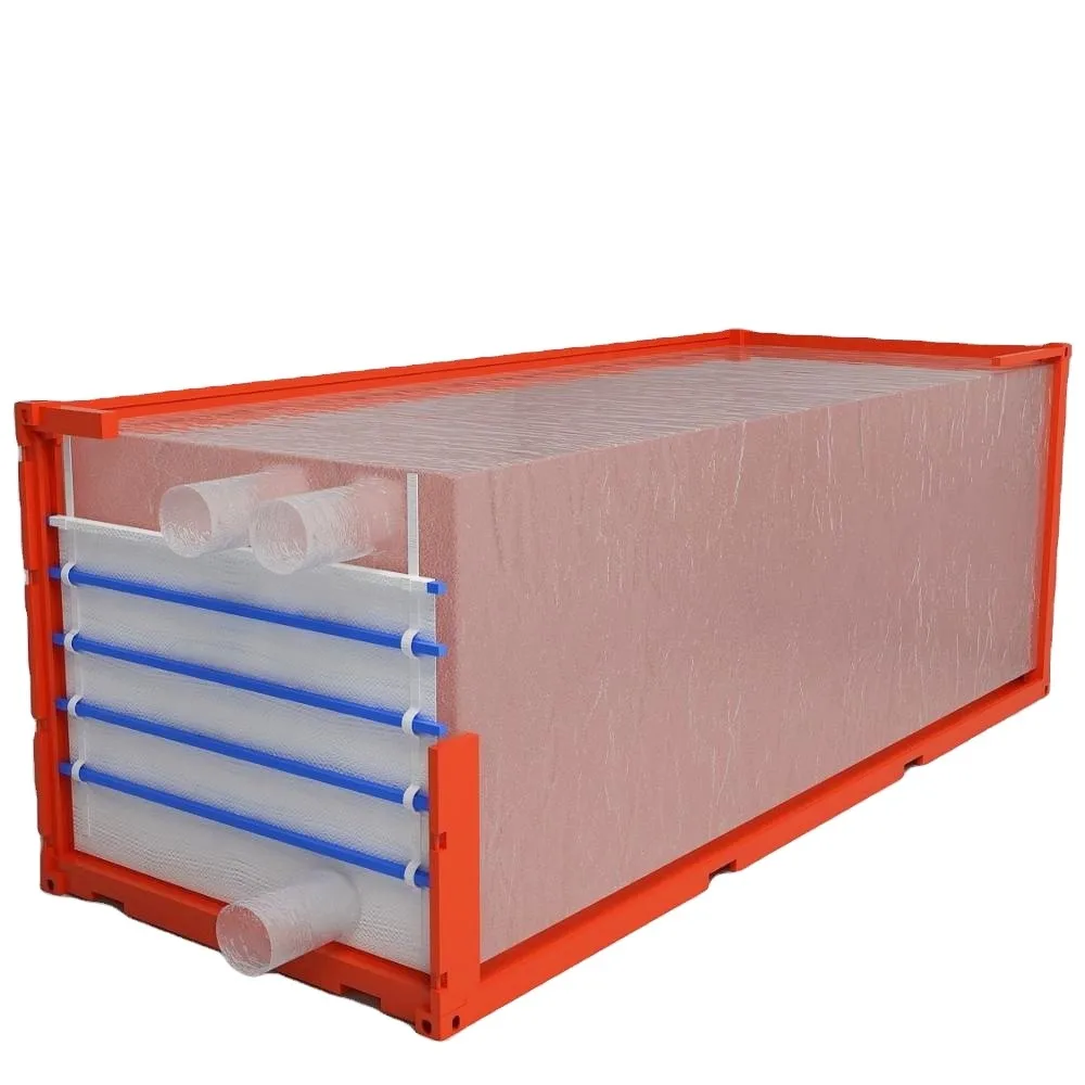 Гибкий мешок, контейнер-вкладыш для хранения зерна хлопьев и транспортировки