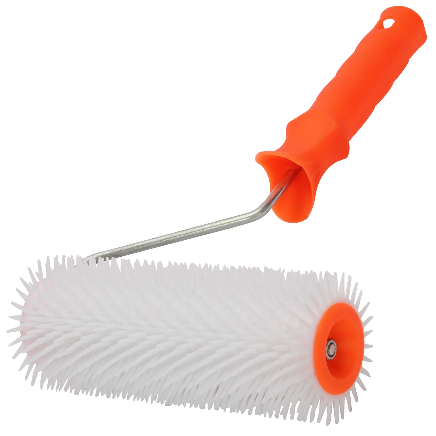 KSEIBI Professional Decorative Spike Roller Roller Brush with Plastic and Steel Handle