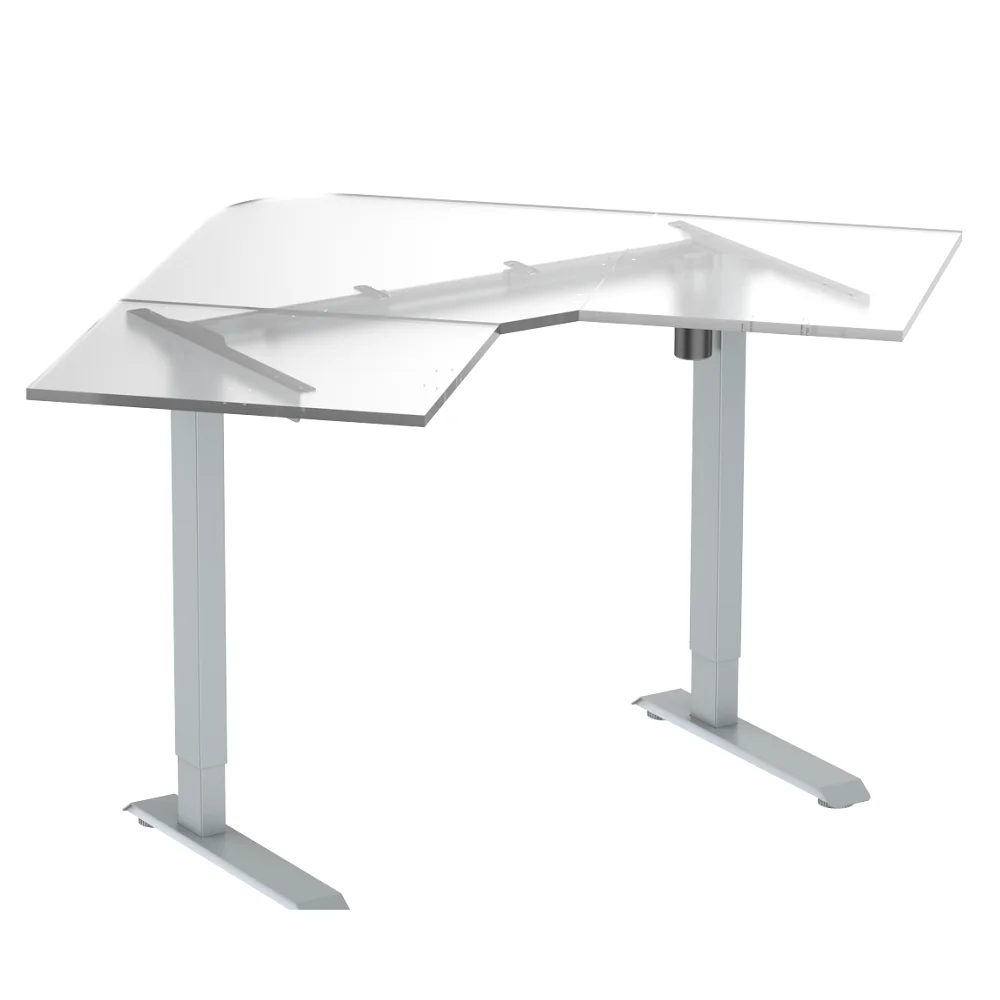 Производитель, оптовая продажа, электрическая регулируемая высота, стойка для стола, рама, стоящий угловой стол, стойка без отверстий