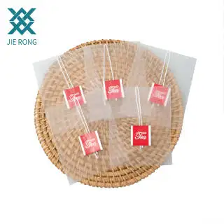 Biodegradable corn fiber PLA material mesh filter tea leaf bag Empty pyramid Tea Bags